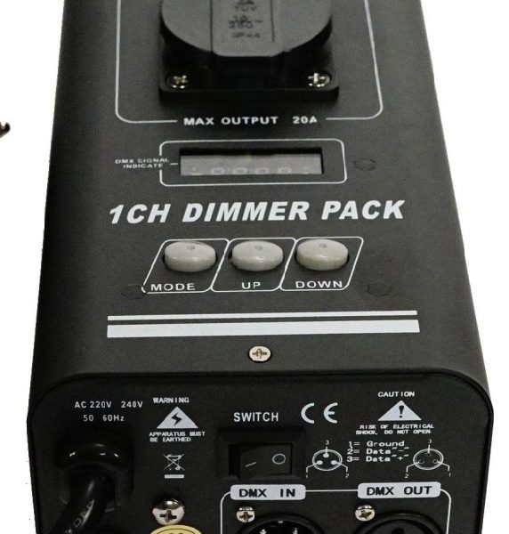 1ch Dimmer DMX
