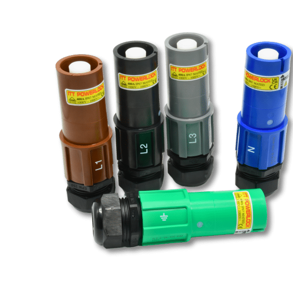 Powerfit 400A Powerlock set 5 pcs